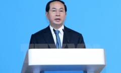 Chủ tịch nước phát biểu tại Hội nghị ở Singarpo